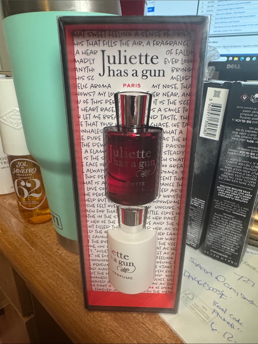 Not a Perfume Gift Set - Red & White